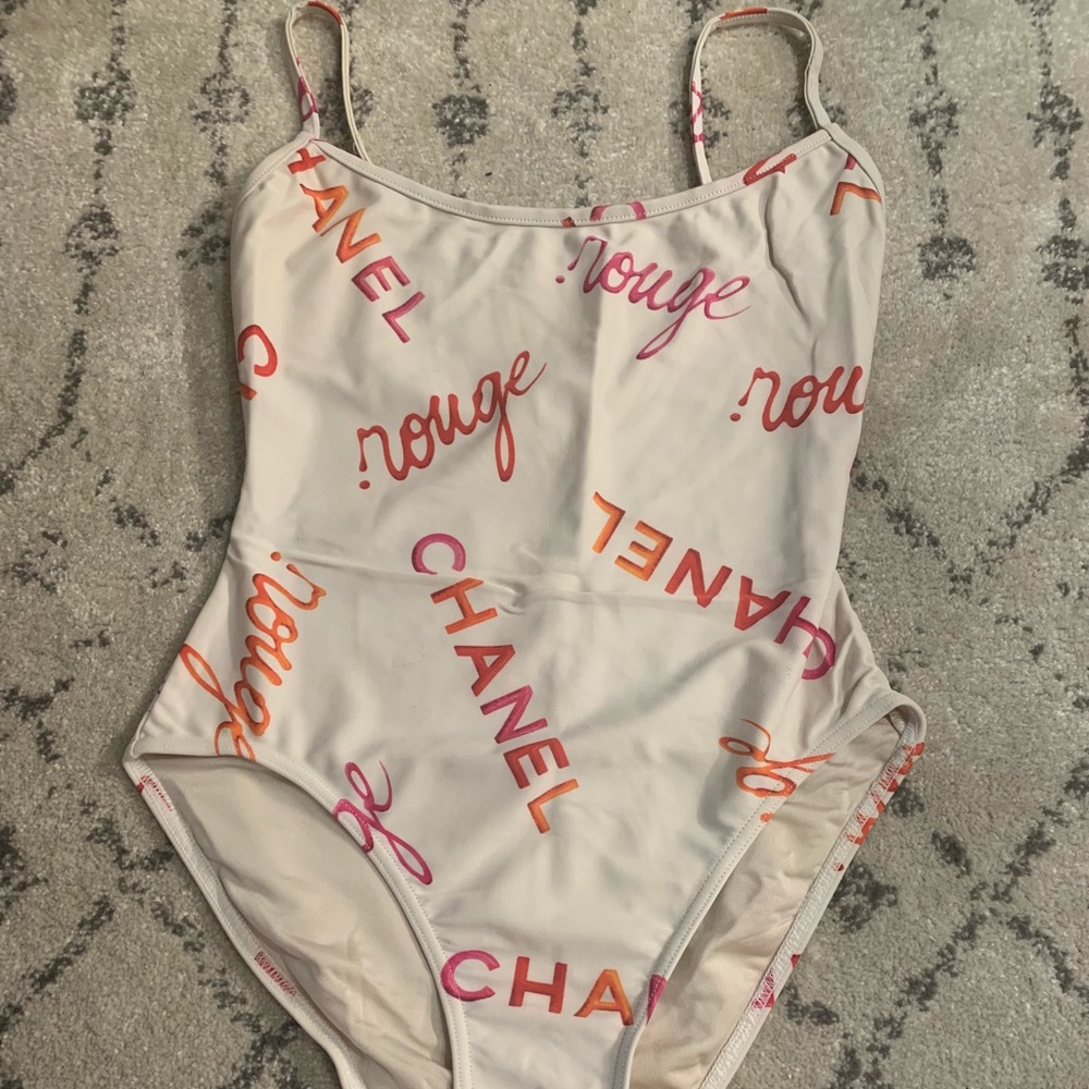 VTG Chanel One Piece Swimsuit
